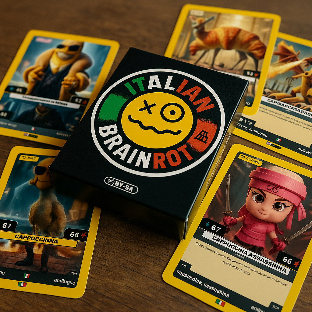 Italian Brainrot Trading Card Game – Starter Deck