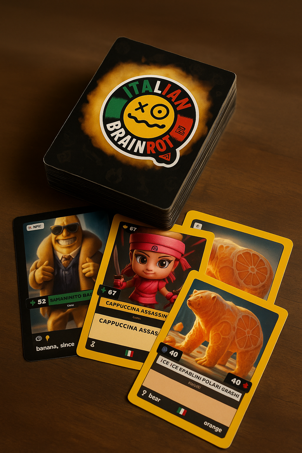 Italian Brainrot Trading Card Game – Starter Deck